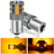 UPXSXT 2Pcs PY21W 1156 7507 BAU15S LED Bombilla del intermitente, Bombilla de repuesto anti-hiper flash 300% ámbar 30-SMD 25W 4000LM