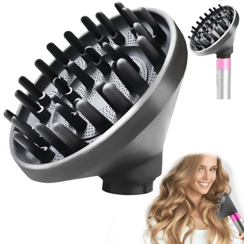 KiimSin Diffusor Aufsätze für Dyson Airwrap Styler HS01 HS05, Diffusordüse umwandelbar für Airwrap Styler in eine Haartrockner