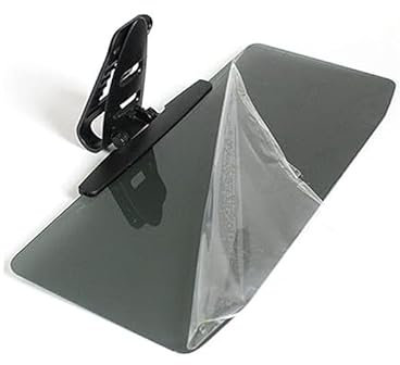 Car Sun Visor With Polarized Glare Protection - Universal Anti-Glare Extender and Sunshade for Vehicle