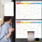 3 Pack Magnetic Dry Erase Calendar Whiteboard for Fridge, A3 Monthly, Weekly & A5 Daily Planners Dry Erase Reusable Fridge Planners with 6 Markers & Eraser (Classic A (Monthly + Weekly + Daily))