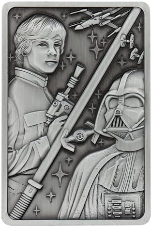 Star Wars Episode V: The Empire Strikes Back Luke & Darth Vader Limited Edition Metal Ingot – Official Collectible, Numbered Edition, 5,000 Worldwide