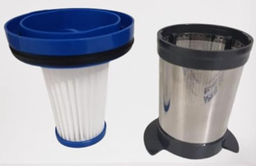 FIGEVIDA Filtro portafiltro per scopa elettrica BXVMS600E Compatibile per Black Decker ‎1004777-02 1004777-03