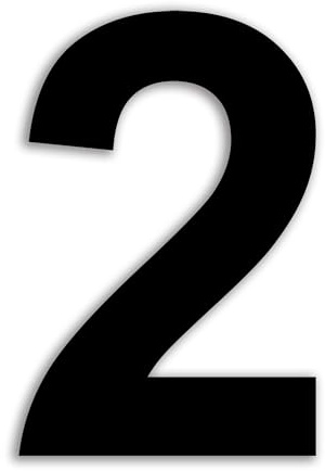 Numero civico in acciaio inox, nero opaco, autoadesivo, 4 in 2 | Altezza 10 cm, resistente alle intemperie, per porta, cassetta delle lettere, in acciaio inox SUS304