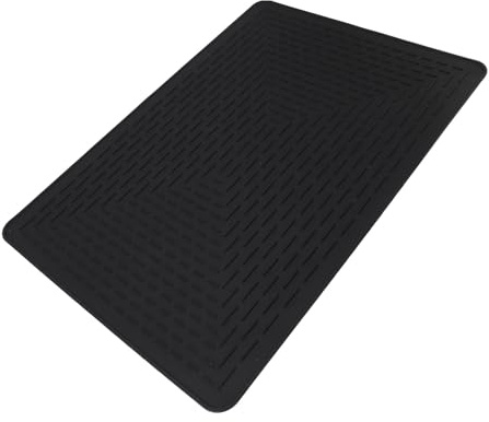 Cocoarm Stove Top Cover, Heat Proof Silicone Mat for Glass Kitchen Counter, Multifunctional Kitchen Essential, Extra Large Stove Top Cover, Electric Mat with Raised Drainage for Various