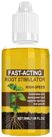 Shaersu Wurzelstimulator Für Pflanzen | Natürliches Konzentrat flüssiger Nährstoffe - Wurzelwachstums-Stimulator - für Gemüse, Blumen, Zimmerpflanzen, Garten, Rasen, Bonsai, Hochbeete, Umpflanzen