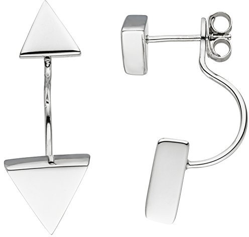Jobo Damen-Ohrhänger Dreieck aus 925 Sterling Silber