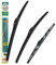 HEYNER Wipers Fits Hyundai i20 2008-2019 Full Set Hybrid Windscreen Wiper Blades Front Rear HH2416H12HRC