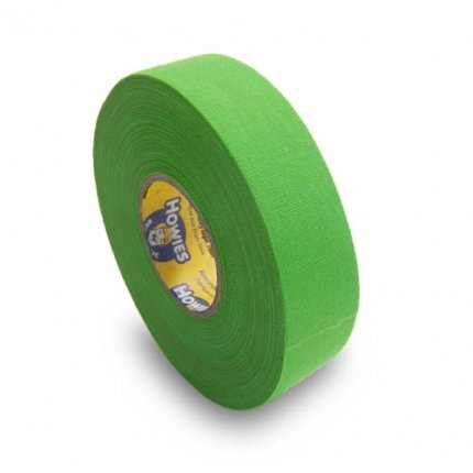 Schlägertape Profi Cloth Hockey Tape 25mm f. Eishockey farbig (neon grün), 23 m