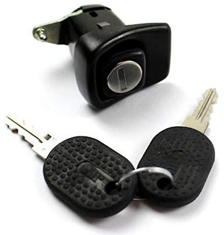 si.web MANIGLIA SERRATURA APRI PORTA APRIPORTA ESTERNA AMBIDESTRA VERNICIATO NERO