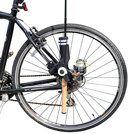 AteamProducts Fahrrad-Angelrutenhalter - Befestigt die Angelrute am Fahrrad - Easy Mount Rod Rack