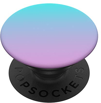 Pastell Blau grün Rosa Lila Pink Muster Farbe PopSockets PopGrip: Ausziehbarer Sockel und Griff für Handys/Tablets mit Tauschbarem Top PopSockets Klebender PopGrip