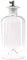 Lifestyle Lover Zuckerstreuer, Glas 350ml Flasche, Dosierer aus Edelstahl, ideal für weißer/brauner Zucker, Kakao (Blanko)