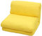 Mendler Schlafsessel HWC-E68, Schlafsofa Funktionssessel Klappsessel Relaxsessel, Stoff/Textil - gelb