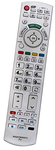 ALLIMITY N2QAYB000572 Telecomando Sostituisci per Panasonic Viera TV TX-32AS600EW TX-32AS600E TX-39AS600E TX-42AS600EW TX-39AS600EW TX-42AS600E TX-50AS600E