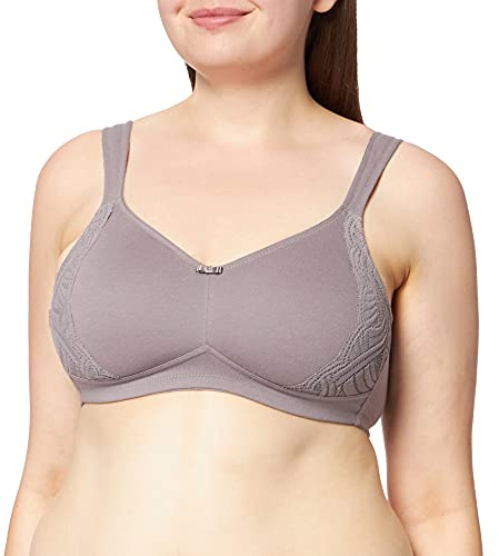 Susa Minimizer BH Damen ohne Bügel Nizza, Damen-BHS mit Minimizer Schnittform, Verkleinert die Brüste optisch, Mit Entlastungsträgern