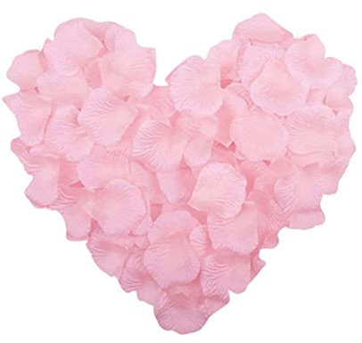 5000pcs Light Pink Silk Rose Petals Mother’S Day Wedding Confetti Anniversary Table Decorations Christening Flowers Scatter