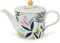 Sara Miller SMOS78923-XG Portmeirion Orchard Tea Pot Duck Egg Sage, Porcelain,Silver