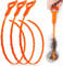 HFLYJPYW 3 Pack 25 Inch Hair Snake Hair Drain Clog Remover Cleaning Tool Drain Opener sink snake Drain Auger Hair Remover Tool For Sewer, Toilet, Shower Kitchen Sink, Bathroom Tub