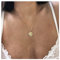 Inilbran Boho Monstera Halskette Gold Palmenblatt Halskette Vintage Monstera Blatt Anhänger Halskette Botanisch Halskette Kette Minimalistisch Choker Halskette Schmuck Für Frauen Und Mädchen