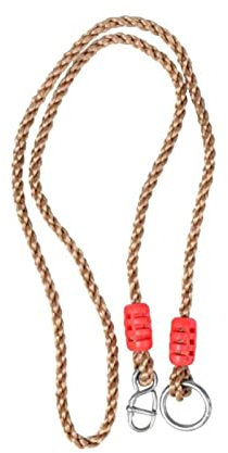 Anloximt Seil für Schaukel, 2 Stück Outdoor-Schaukelzubehör Verbindungsseil mit Ring, Seil-Hängematten-Stuhl für den Außenbereich, Schaukel, AST, Campingzubehör, schnell und einfach aufzuhängen