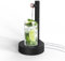 HURRISE Cordless Water Bottle Dispenser, Electric Water Pump,Desktop Electric Water Bottle Pump Detachable Automatic Portable USB Charging for Home Kitchen Office (Black)