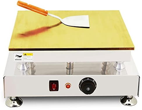 Máquina para hacer Dorayaki comercial, máquina eléctrica para hacer panqueques esponjosos, máquina para soufflé de panqueques con placa de calentamiento de cobre antiadherente para restaurantes