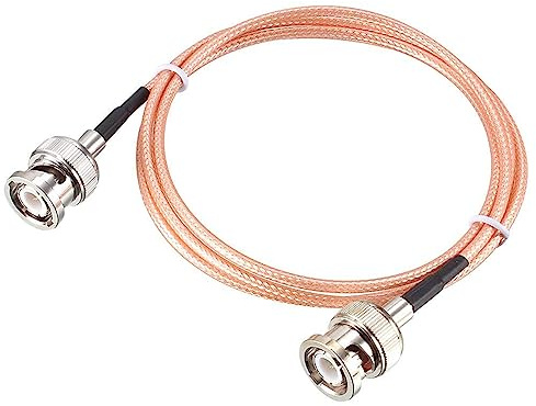 MACHSWON RG316 Coaxial Cable with BNC Male to BNC Male Connectors Low Loss Coax Cable 50 Ohm 4 Ft For CCTV,DVR,Camera,Video Signals