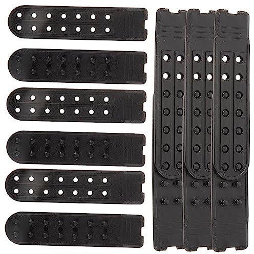 DIKACA 10 Paar Tragbare Kappenverlängerungen Baseballkappen-verlängerung Hut-verlängerer Hut-druckknopf-ersatz Kappenverlängerung Mit Schnappverschluss Hüte Suite Plastik Teleskopisch