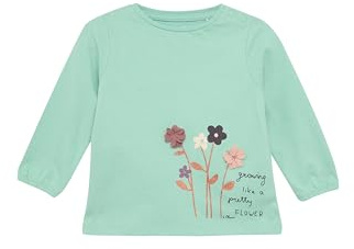 s.Oliver Junior Mädchen 2154018 T-Shirt Langarm, 6135, 92 EU