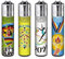 Clipper Feuerzeug 4er Set: (World Games)