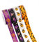 4 Rouleaux Halloween Ribbons 5mx16mm Ruban Satin Polyester pour Artisanat Ribbons Décoratifs de Citrouille Araignée Ruban Tissu Coloré Supplies Bricolage Halloween pour Emballage Cadeau Bouquet Party