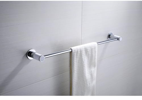 qobobo® Rostfreier Edelstahl Handtuchhalter für Badezimmer WC Küche Handtuchstangen Wandmontage Wandhandtuchhalter Handtuchständer Handtuch Halter 55cm Bohren