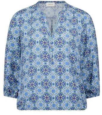Cartoon Damen Casual-Bluse mit Muster