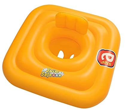 Bestway Swim Safe™ Schwimmsitz für Kinder, 1–2 Jahre, 76 x 76 cm, quadratisch, Kindergröße