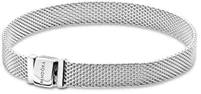 PANDORA Damen-Schildarmband 925_Sterling_Silber 597712-17