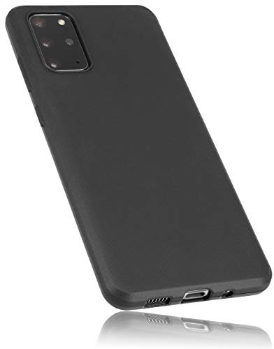 mumbi Hülle kompatibel mit Samsung Galaxy S20+ Handy Case Handyhülle, schwarz, 29634