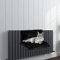 Aspect Pet Radiator Bed for Cats and Dogs | Cat Radiator hammock for Pets with Strong detachable Metal frame | Super Soft Plush Faux Fur Cat Hammock | Color - Black