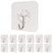 Vrandu Adhesive Hooks, Waterproof Self-Adhesive Heavy Duty Wall Hooks. (12 PCS)
