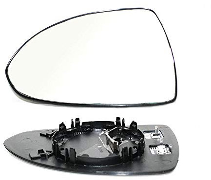 Left Hand Side Heated Wing Mirror Glass with backing plate Corsa D 2006 2007 2008 2009 2010 2011 2012 2013 2014 2015 2016 2017 2018 2019