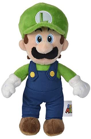 Nintendo Super Mario Plüsch Luigi, 20 cm, 12863