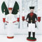 20 Servietten Traditionelle Holzfiguren | Engel | Bergmann | Erzgebirge | Holz | Winter | Weihnachten | Tischdeko | Decoupage | Serviettentechnik 33x33cm