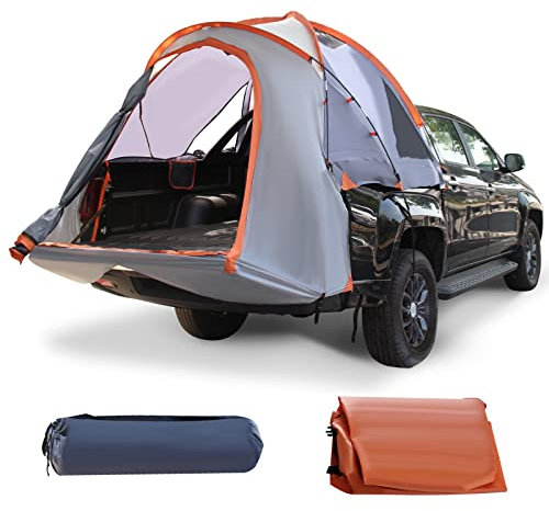 GOPLUS Tienda de Maletero para 2 Personas, 1,82 m, Tienda de Cama de Maletero de tamaño Completo con Doble tocho, extraíble, Bolsa de Transporte, PU, Impermeable de Campamento de Cama