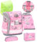 Belmil Schulranzen Set 5 - teilig ergonomischer Schulranzen Set mit Regenschutz 1. klasse 2. klasse 3. klasse - Super Leicht 930-990 g/Grundschule (Ballet Light Pink)