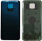 (KIT) Funda de batería + doble cara compatible con XIAOMI REDMI Note 9 PRO/NOTE 9S M2003J6B2G Repuesto Cristal Trasero Back Cover Retro Carcasa + Adhesivo (azul)