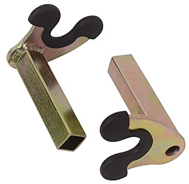 MOTO4U Motorcycle Rear Wheel Stand U Supporter with Rubber Protecotor (U Shape with Rubber Protecotor)