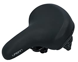 Dresco Fahrradsattel Urban Junior 20-24 Zoll Schwarz