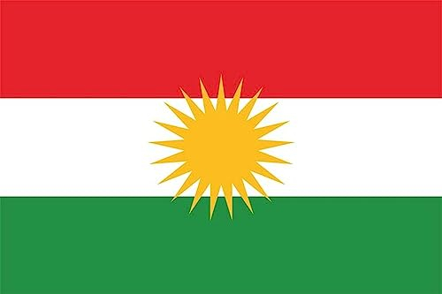 Flagge Fahne Kurdistan - 90 x 150 cm Fahnen
