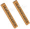 Eabdice 2 Pièces Boîte de Porte Encens en Bois, Boîte Porte-Encens, Exquis Boîte Bâtons d'Encens Bois, Convient à la Décoration Intérieure, à la Méditation, au Yoga et à l'Aromathérapie