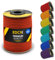 EdcX 4 mm Nylon Paracord 550 30 m (100 pies) - Tipo III, Cuerda 100% Nylon, Cuerda de 7 hebras, Cuerda de Nylon de 4 mm en Colores sólidos (Sofit Orange, 30 m)