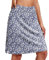 COOrun Damen Lauf Skort Hockey Rock Sommer Tennisrock Dunkelblau Tennisröcke Ohne Leggings Skort Wandern Yoga Rock Marineweißes Blumenmuster,L